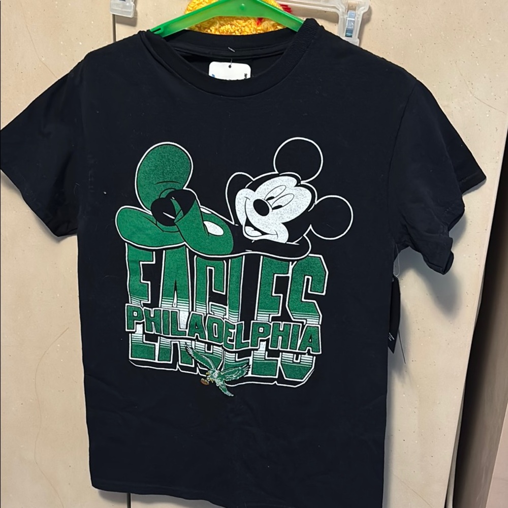 Kids Black and Green Graphic T-Shirt